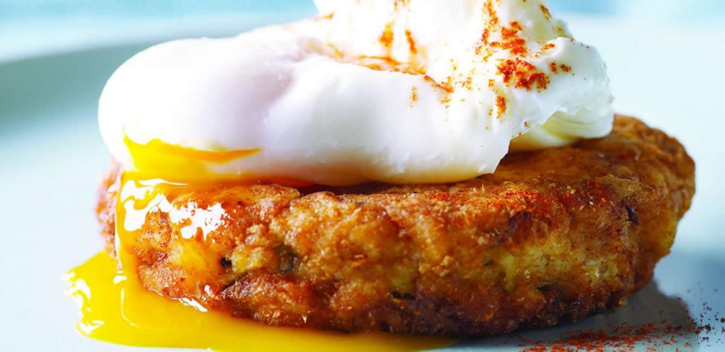 Ground-Chicken-Hash-Patties-with-Poached-Eggs