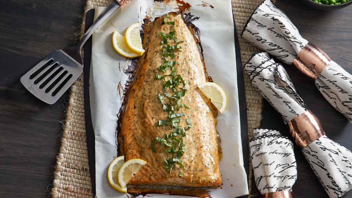 baked-salmon-with-honey-mustard -