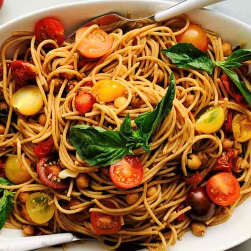 spaghetti-with-balsamic-roasted-tomato-and-chickpeasgydF4y2Ba